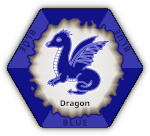 Blue Dragon Tile